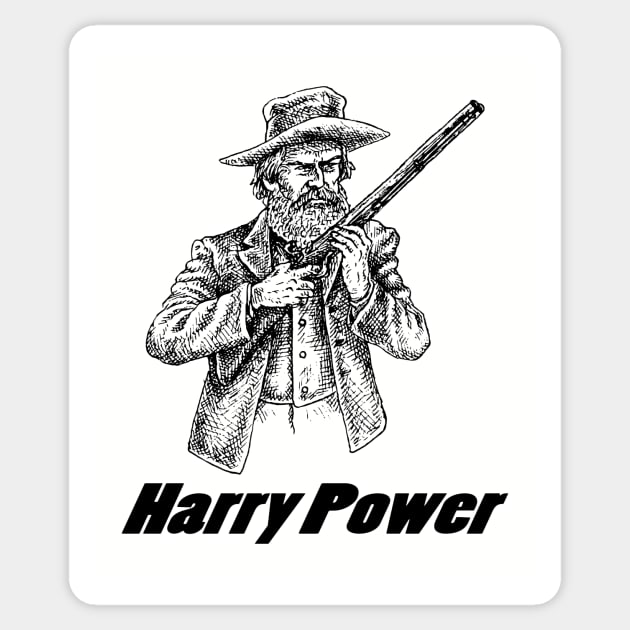 Harry Power Sticker by Australian_Bushranging